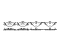 Placute frana spate Opel Astra H producator RoadHouse